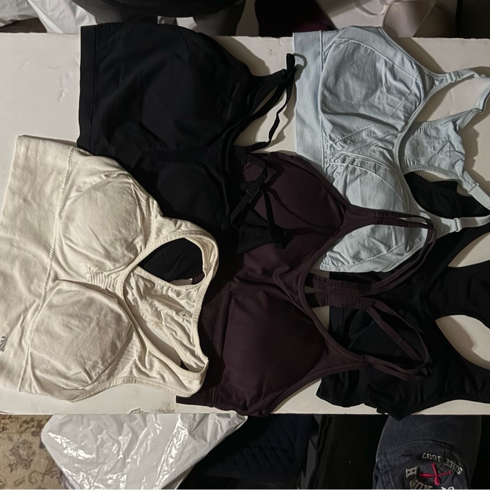 Women's Intimates & Sleepwear Set - Black, White, Light Blue, Dark Purple